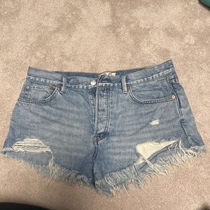 Free people Jean shorts